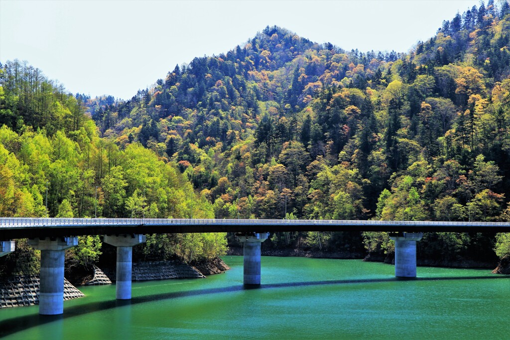定山渓札幌ダム湖
