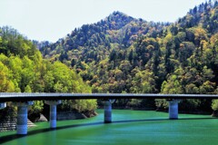 定山渓札幌ダム湖