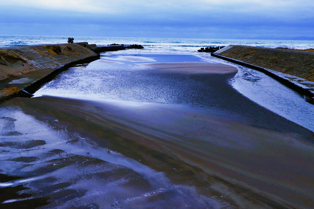 札幌星置川河口