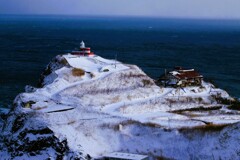 小樽日和山t灯台とニシン御殿