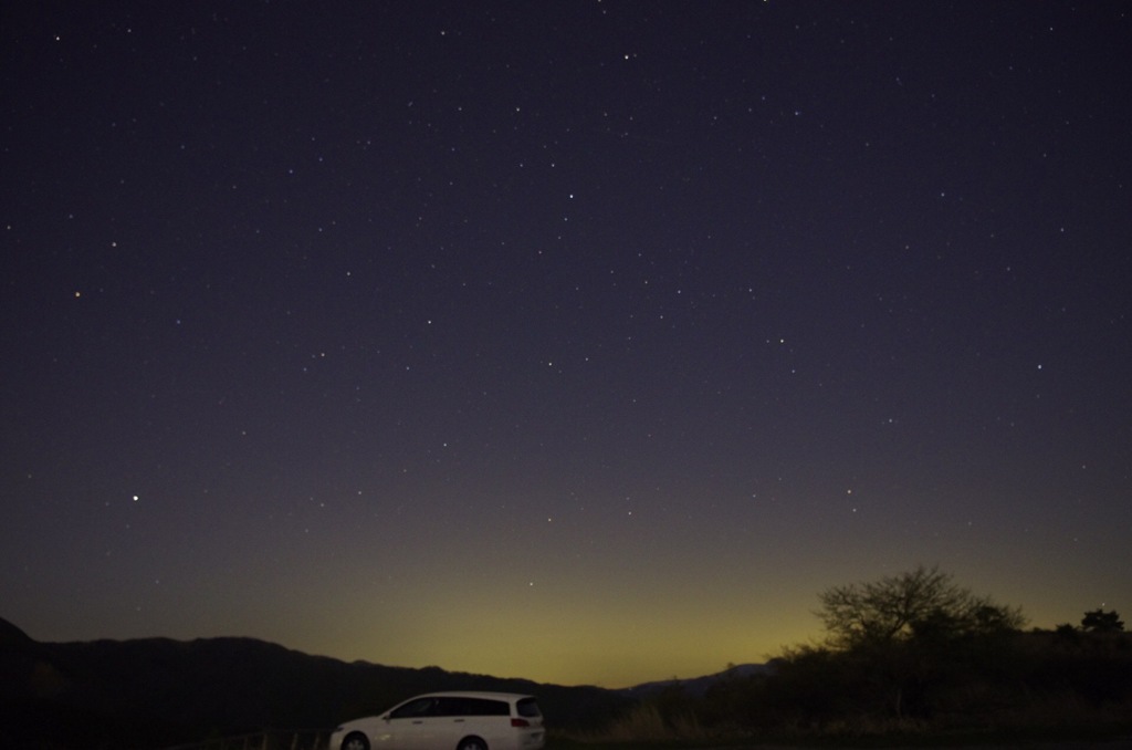 一年前ぐらいに高ボッチ高原に