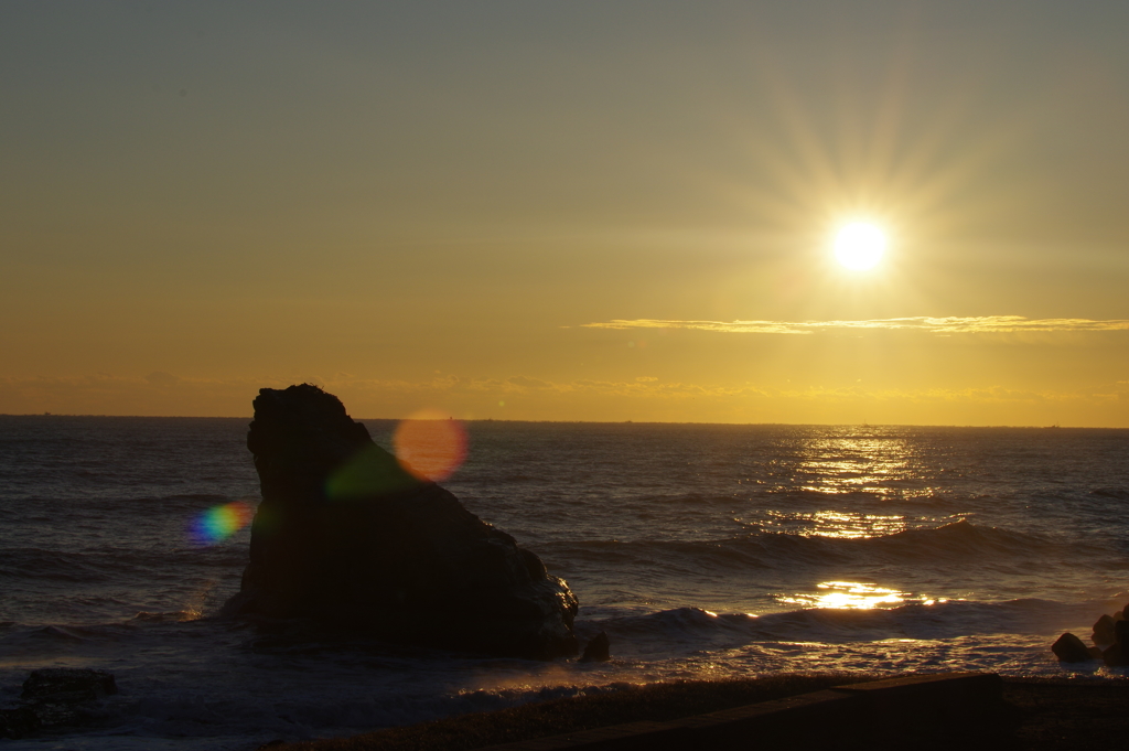 一ノ宮の日の出