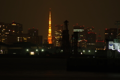 ゲートブリッジからの東京タワー