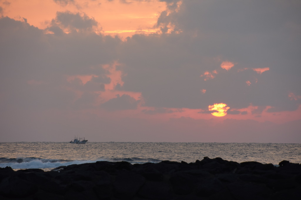 五島の夕日　その２