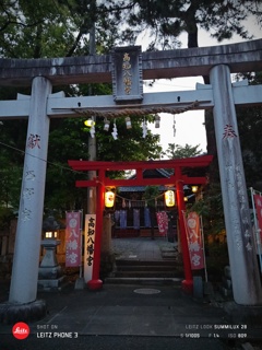夜の神社