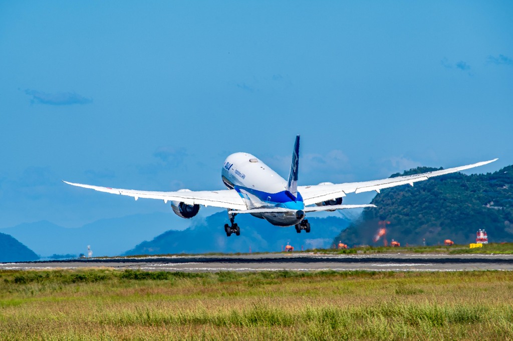 松山空港にて⑤