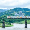 大洲城とアンパンマン列車