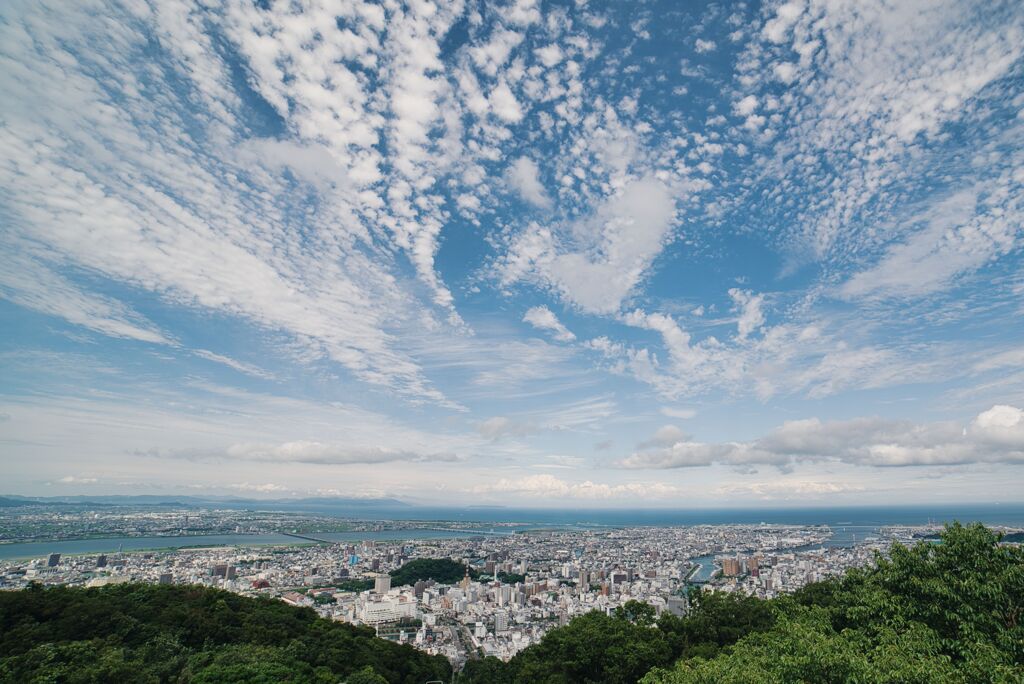 －眉山（徳島市）からの風景－