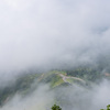 雲海の中に.