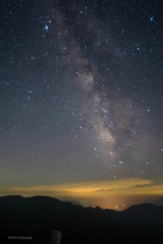 The summer Milky Way