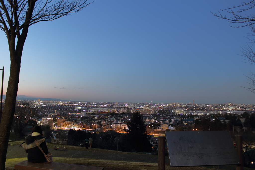 夕日の見える丘公園より４