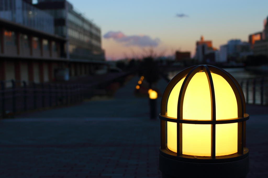 夕方