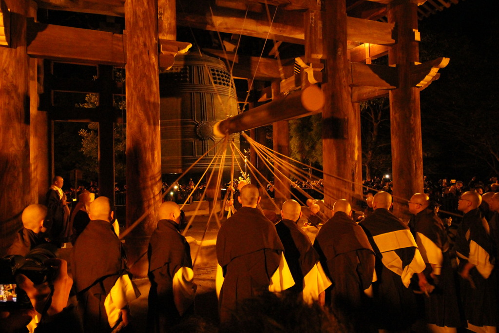 除夜の鐘 知恩院