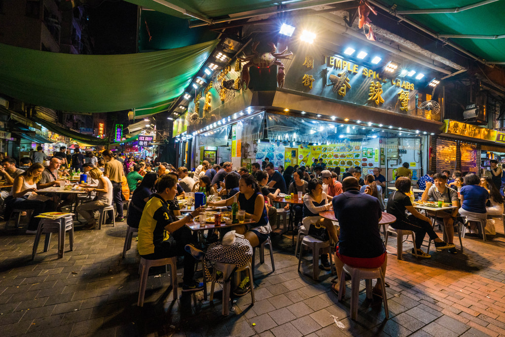 香港の屋台