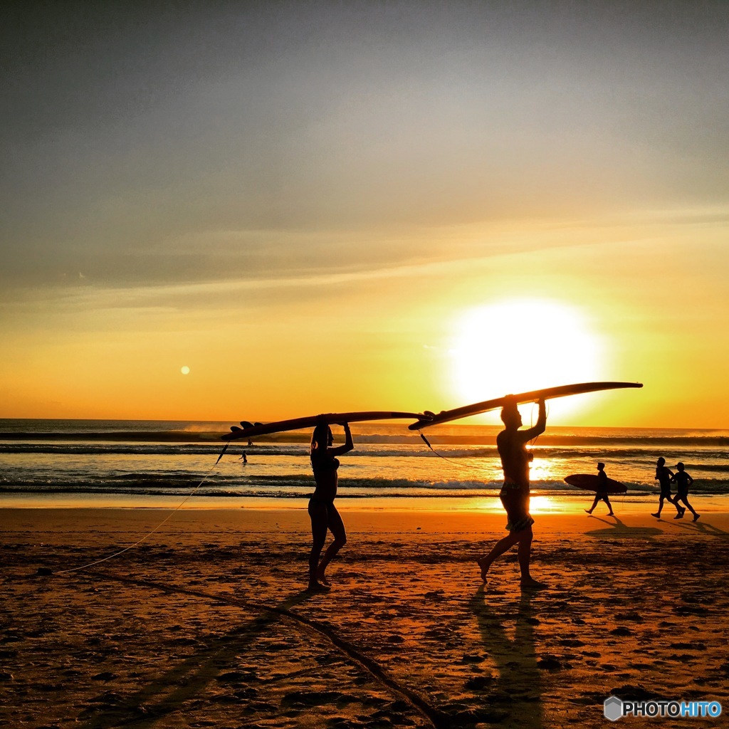 Sunset in Bali