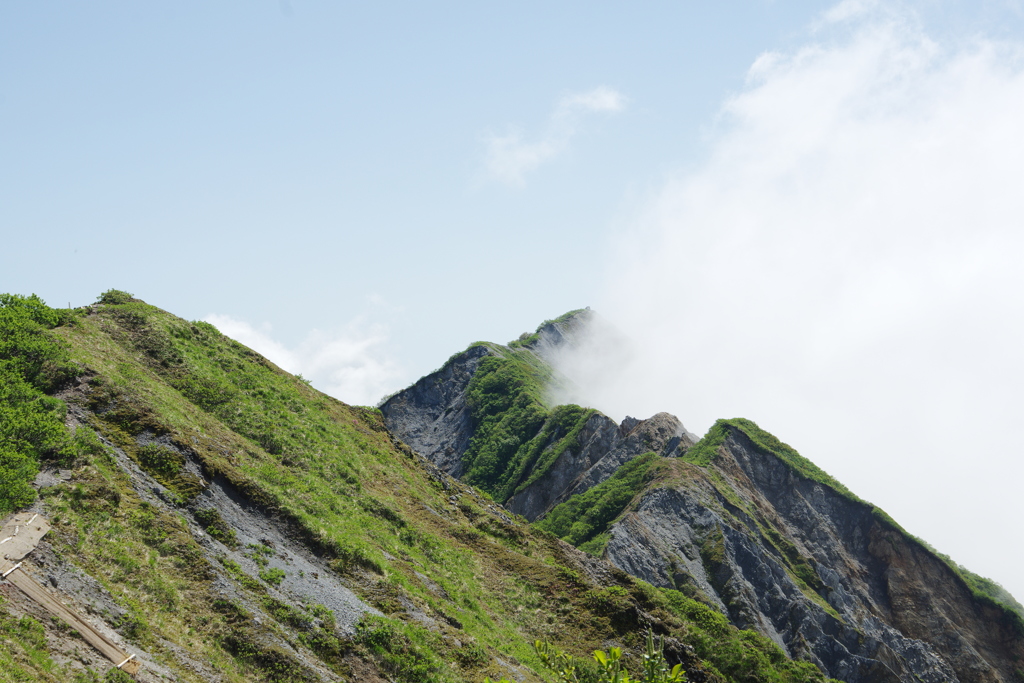 山頂祭の剣ヶ峰