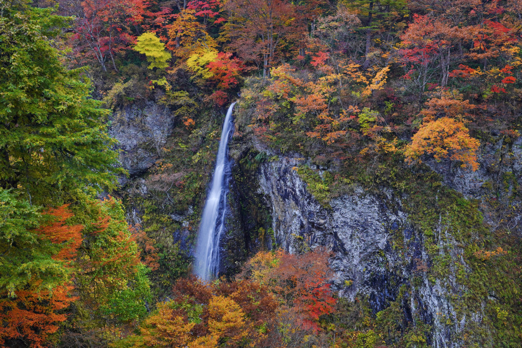 米の粉の滝