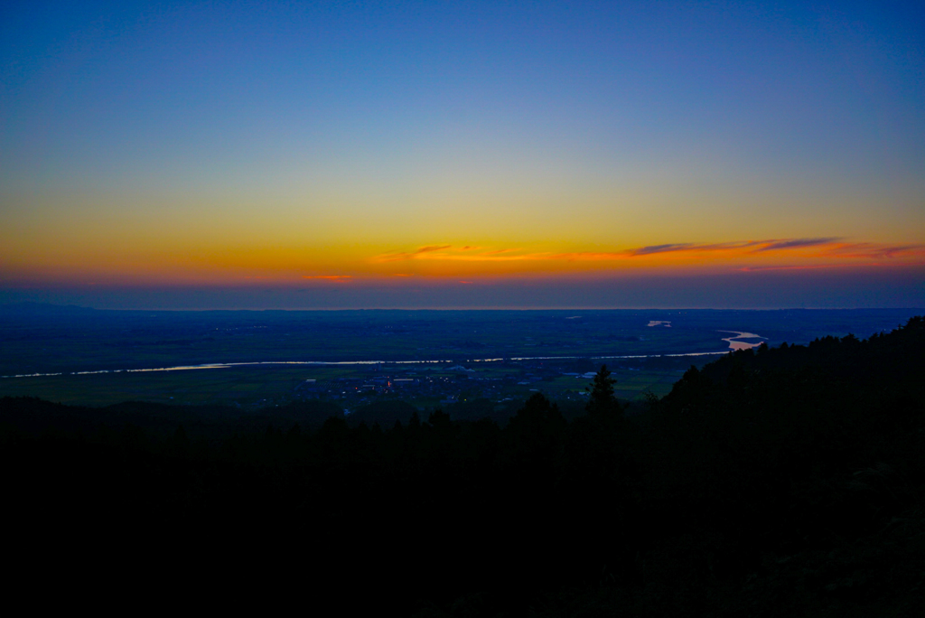 眺海の森(山形県酒田市)