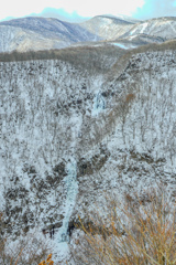 三階滝氷瀑１