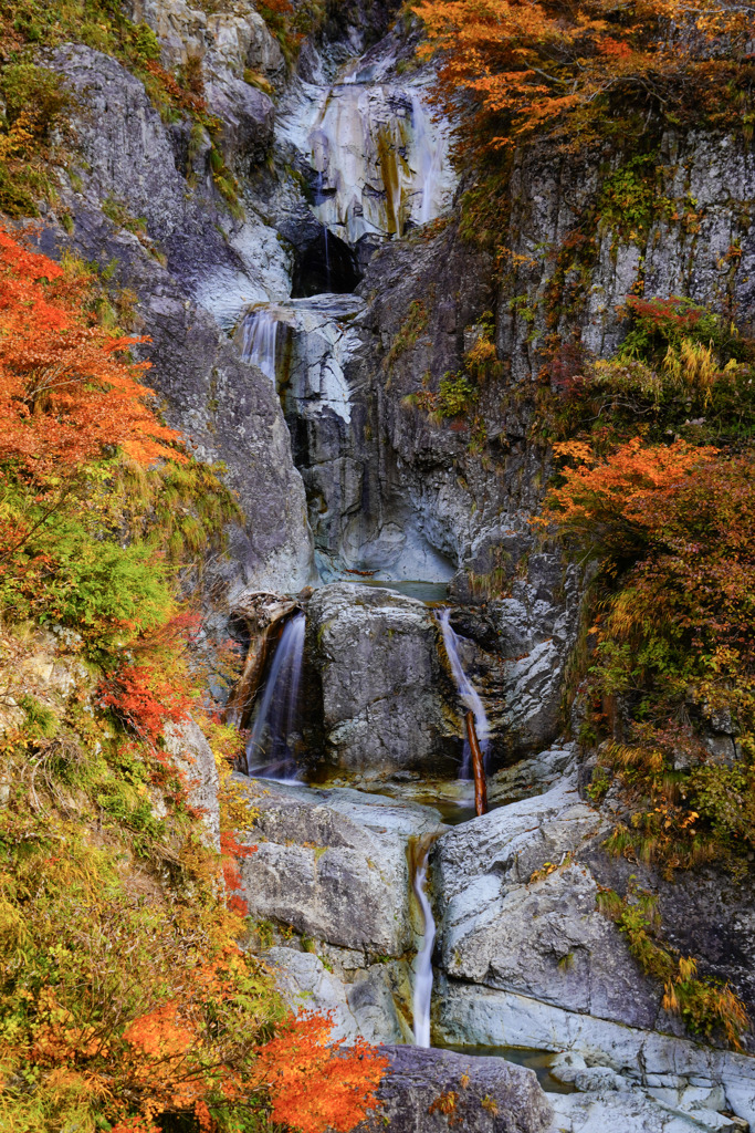 2021年11月滝巡り11　かもしか滝