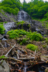 丁岳周辺３　杉倉の滝(上滝)