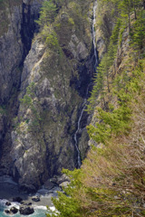 岩手滝巡り21　アンモ浦の滝