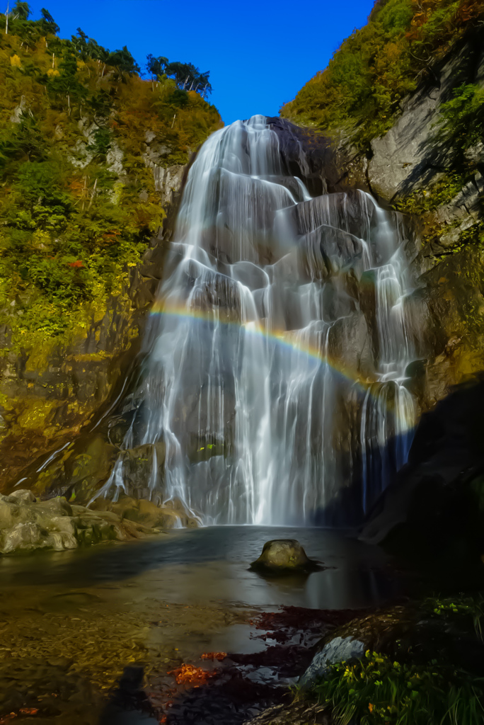 虹の安の滝