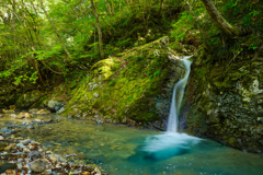 葛丸渓流３　湯花の滝