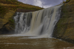 秋の滝旅２　落水の滝