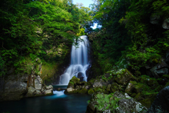 奈曽の白滝(秋田県にかほ市)