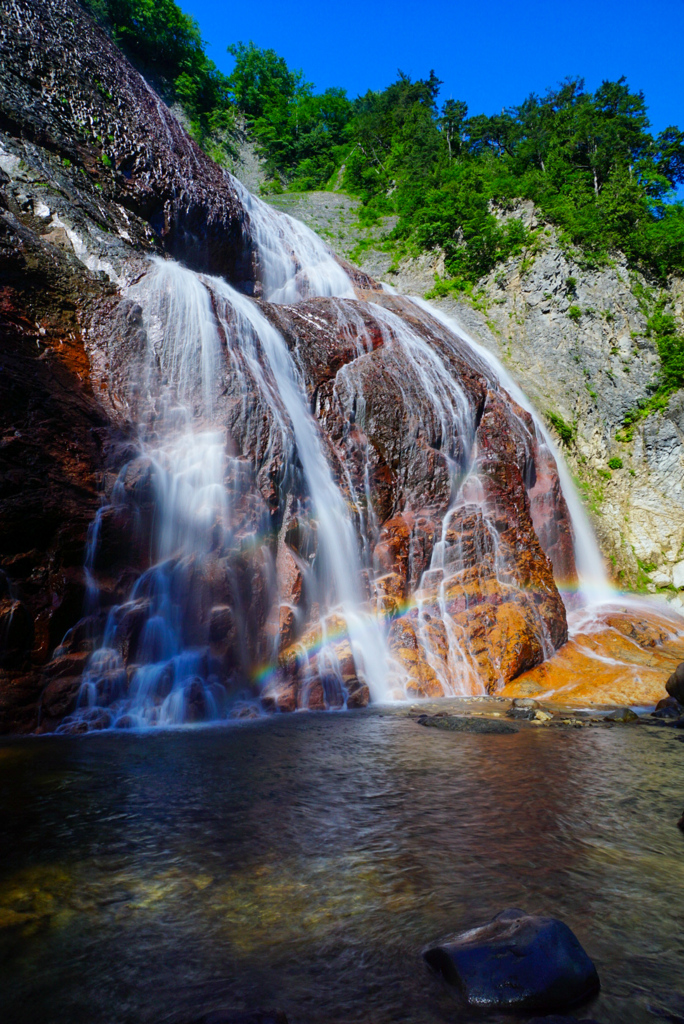初夏の滑川大滝  ２