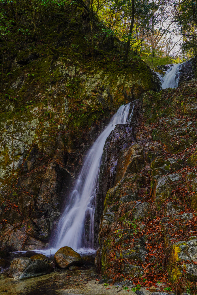 木戸川渓谷１３　明神滝