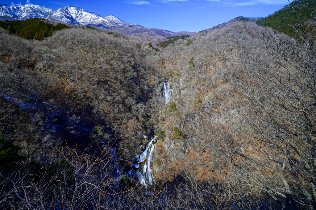 冬の滝巡り３　霧降の滝