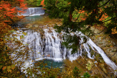 2021年10月滝巡り５　四階の滝