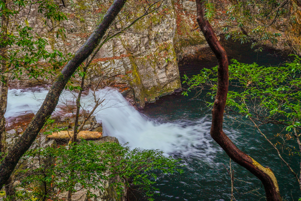 木戸川渓谷５　芦げの滝