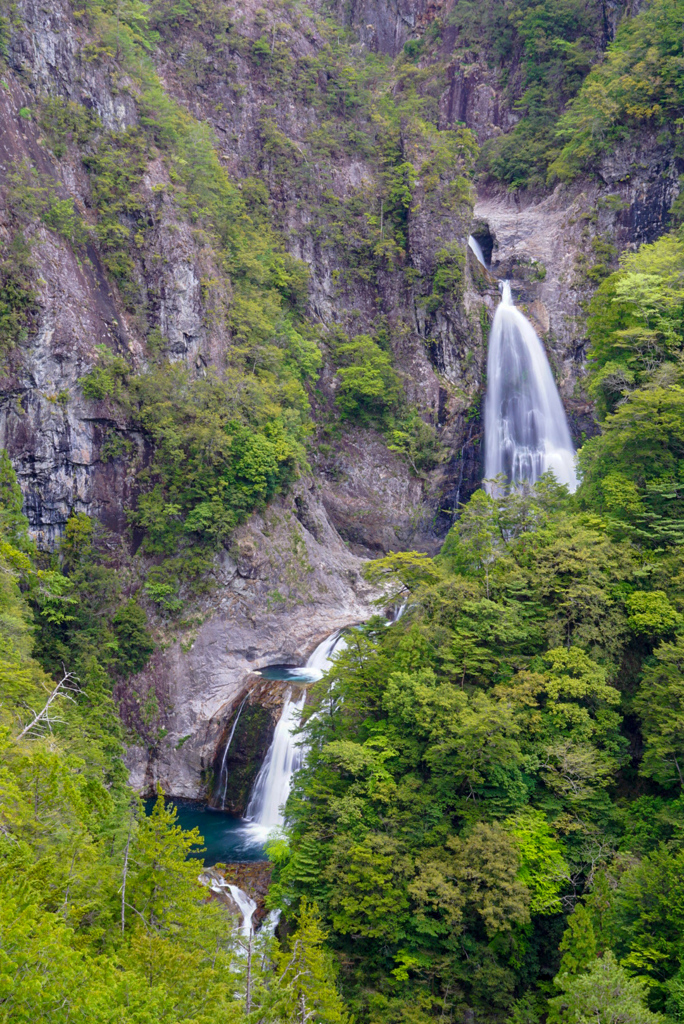 紀伊半島滝巡り８  不動七重滝