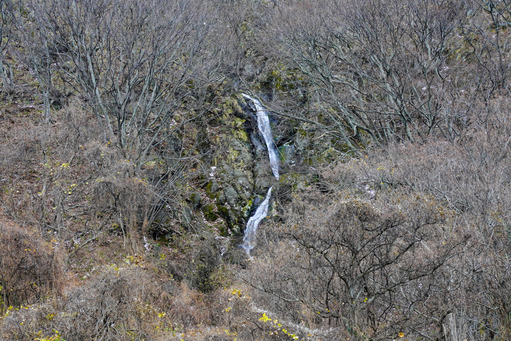 秋田滝巡り10　大桟橋の滝