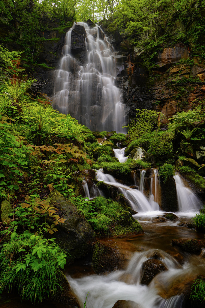 福島滝巡り２　幻の滝