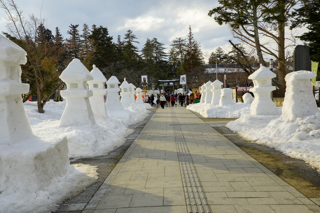 上杉雪灯篭まつり４