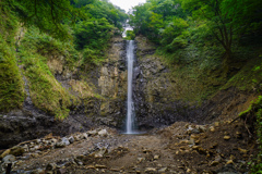 玉簾の滝(豪雨後)