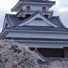 上山城と桜