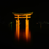 厳島の夜景