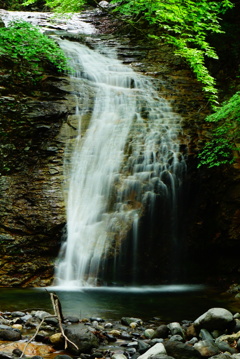 竪琴の滝(日光市)