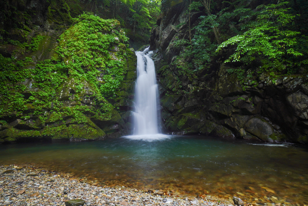 土呂部地区の大滝２