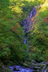 西和賀町滝巡り２　天空の滝