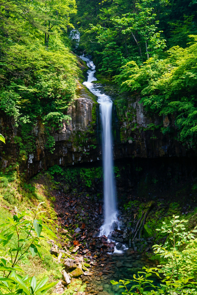 秋田滝巡り４  曽利の滝