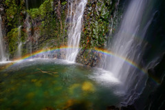 幕滝の虹