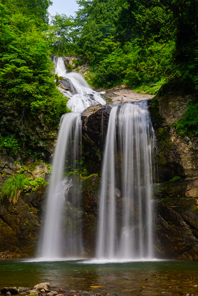 秋田滝巡り３  中の滝