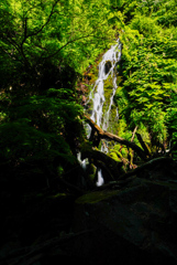 鳥海山近辺で滝巡り２  劔龍の滝