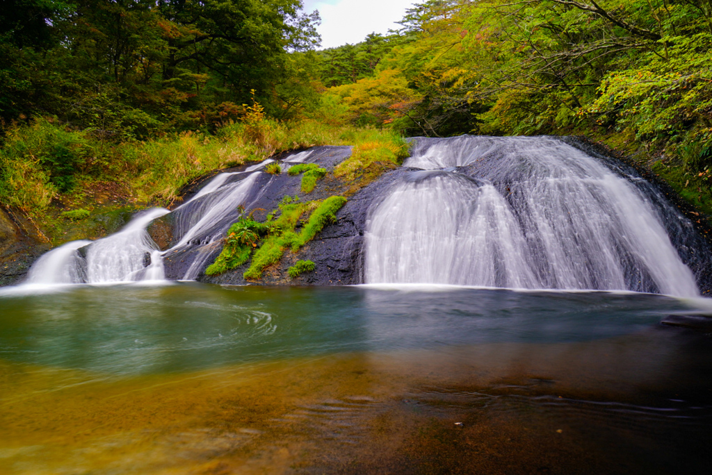 岩手滝巡り７  釜淵の滝